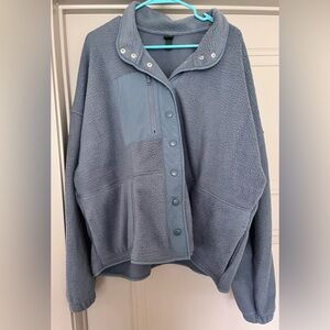 Wild Fable Blue Sherpa Jacket XL